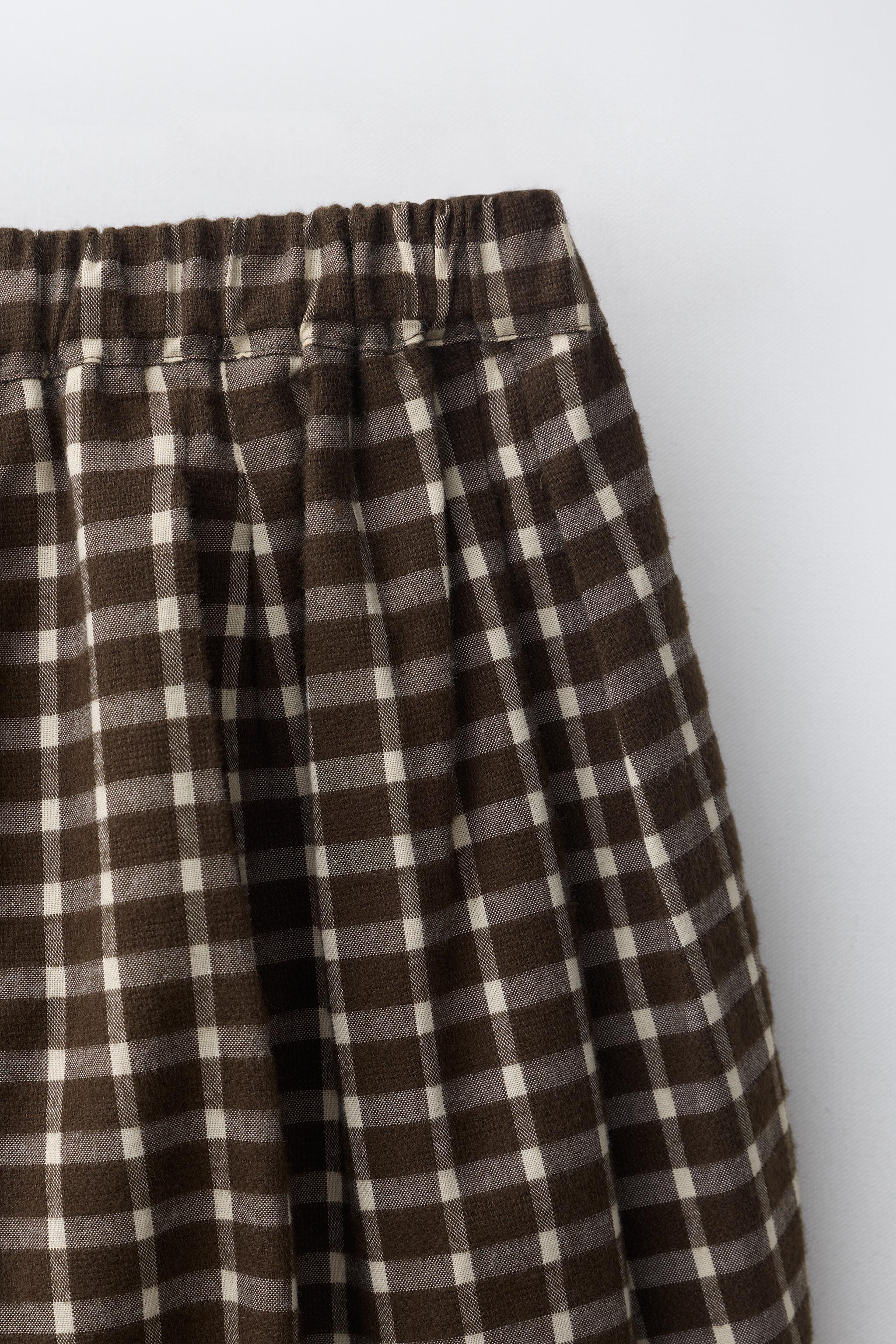 PANTALON BAGGY IMPRIMÉ CARREAUX